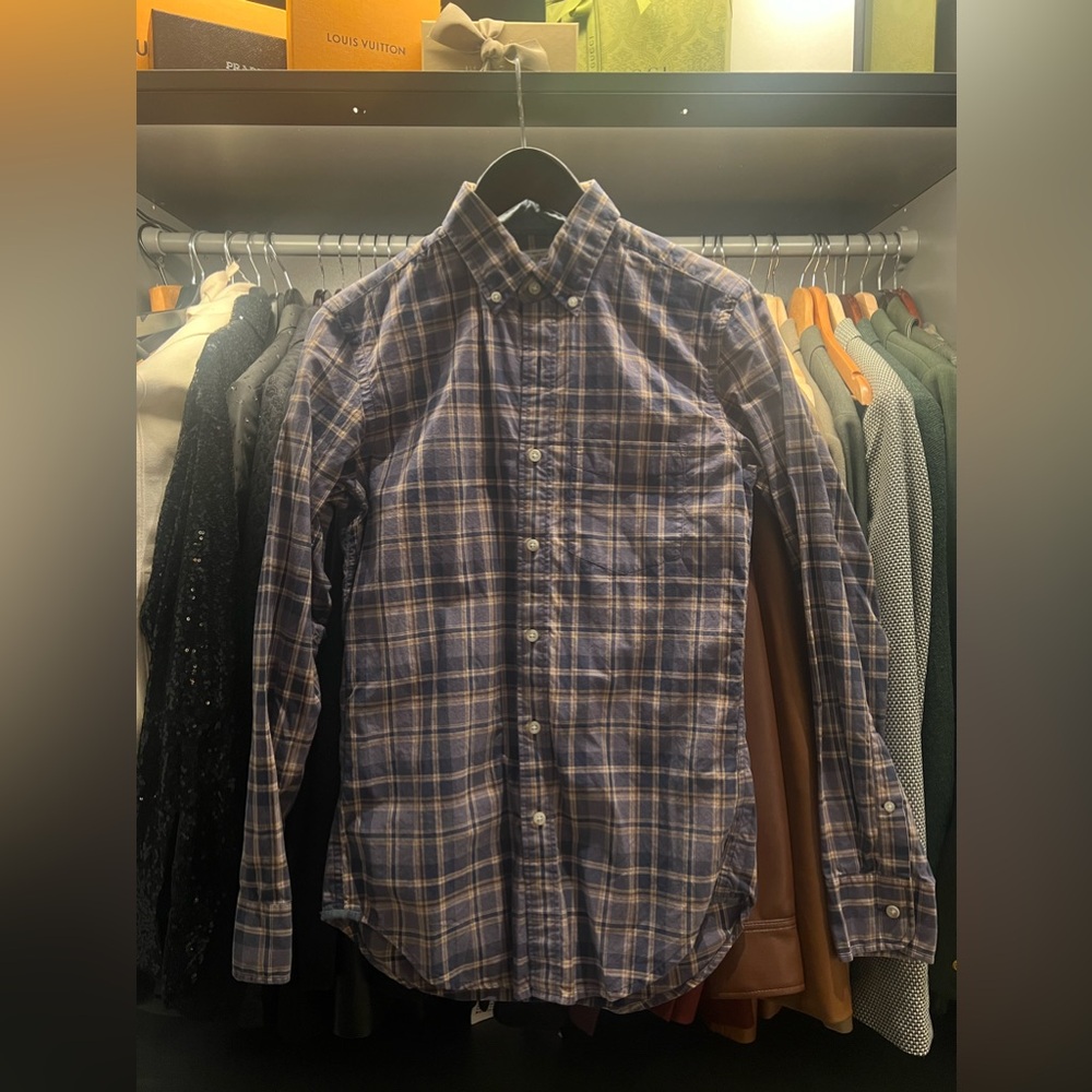 J. Crew Plaid Button-Down Shirt (Men’s)